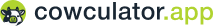 Cowculator.app - 